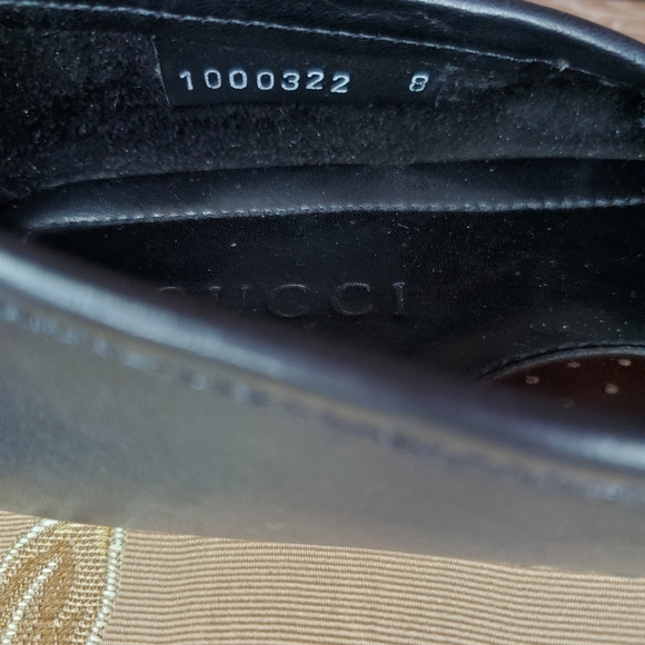 AUTHENTIC GUCCI Black Driving Loafers - Picture 6 of 10